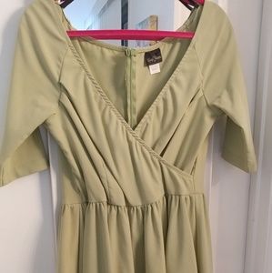 Lucky 13 green swing dress